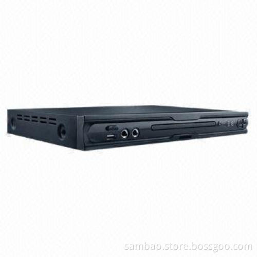 320mm DVD Player with USB Interface, 3-in-1 Card Reader, 2-microphone Jack, CD Ripping Function